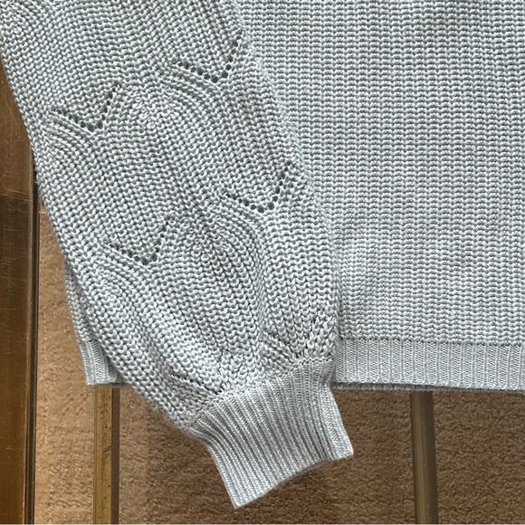 Chelsea & Violet Light Blue Knit Sweater - Picture 3 of 7